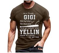 LILIHOT Henley Shirts Gutaussehend T-Shirt Männer Tops Kurzärm Komfortabel Golf Poloshirt Herren Universal Schwarzes Hemd Herren Freizeithemden Für Herren Funktionsshirt Herren Outdoor Shirt