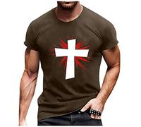 LILIHOT Henley Shirts Männer Business Casual Western Kragen Herren Sommer Reverskragen Kurzarmhemd Mode Gestreiftes Hemd Funktionsshirt Herren Golf Poloshirt Herren Hemd Slim FitHerren