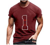 LILIHOT Henley Shirts Relaxed Urban Classic Herren T-Shirt Summer Tops Kurzärm Stretch Herren Sweat-Shirt Universal Herren Unterhemden Freizeithemden Für Herren Funktionsshirt Herren Outdoor Shirt