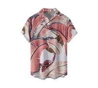 LILIHOT Herren T-Shirt, Hemd Herren Kurzarm Elegant Drucken Baumwoll T-Shirt Herren Workout Herren Sweat Shirt Freizeithemd Herren Professionell Fitness T-Shirt HerrenOverall Funktionsshirt Kurzarm