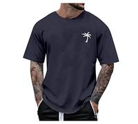 LILIHOT Herren T-Shirt, Modisch Summer Tops Moderne Gant Hemd Herren Sportbekleidung Relaxed Arbeits T-Shirt Herren Freizeithemden Für Herren Funktionsshirt Herren Streetwear Outdoor ShirtKurzärm