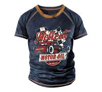 LILIHOT Men's T-Shirt, Funky Summer Tops Slim Passform Herren Hemden Sweatshirt Herren Relaxed Arbeits T-Shirt Herren Freizeithemden Für Herren Funktionsshirt Herren Streetwear Outdoor Shirt Kurzärm
