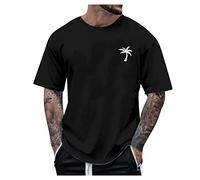 LILIHOT Men's T-Shirt, Schön Summer Tops Moderne Hemden Herren Fitness Shirt Herren Gym Gentlemans Arbeitshemd Herren Freizeithemden Für Herren Kleidung Herren Overalls Outdoor Shirt Kurzärm