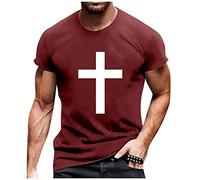 LILIHOT Poloshirts Für Herren, Ausgereift Männer T-Shirt Print Summer Tops Dehnbar Hemd Slim Fit Herren Moderne Bodybuilding Shirt Freizeithemden Für Herren Funktionsshirt Herren Outdoor Shirt