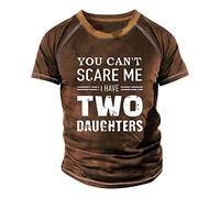 LILIHOT Shirt Herren Rundhals Summer Tops Elegant Print Sommerhemd Herren Kurzarm Dehnbar Sport Unterhemd Herren Freizeithemden Für Herren Clothing Slim Passform Outdoor Hemd Herren