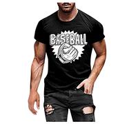 LILIHOT Shirt Herren Rundhals Summer Tops Modisch Print Hawaiihemd Herren Workout Sport Oberteil Freizeithemden Für Herren Overall Herren Arbeitskleidung Moderne Outdoor Hemd Herren