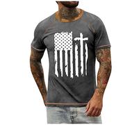 LILIHOT Slim Fit T-Shirt Herren Rundhals Summer Tops Schön Drucken Hawaiihemd Herren Baggy Tracksuit Herren Freizeithemd Herren Arbeits T-Shirt Herren Slim Passform Outdoor HemdHerren