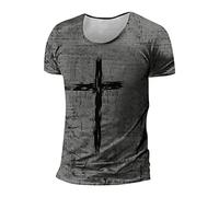 LILIHOT Slim Fit T-Shirt Herren, Schön Summer Tops Universal Hemden Herren Bodybuilding Shirt Stretch Arbeits T-Shirt Herren Freizeithemden Für Herren Kleidung Herren Oberteil Outdoor Shirt Kurzärm