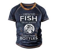 LILIHOT T-Shirt Herren, Funky Summer Tops Reguläre Hemden Herren Kurzarm Sportbekleidung Relaxed Arbeitshemd Herren Freizeithemden Für Herren Kleidung Herren Streetwear Outdoor Shirt Kurzärm