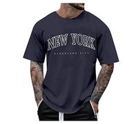 LILIHOT T-Shirt Herren, Trendy Tops Entspannte Hemd Slim Fit Herren Sport T-Shirts Herren Komfortabel Arbeitshemd Herren Freizeithemden Für Herren Kleidung Herren Uniform Outdoor Shirt Kurzärm