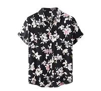 LILIHOT T-Shirt Jungen, Hemden Herren Attraktive Print Baumwoll T-Shirt Herren Light Sport T-Shirts Herren Freizeithemd Herren Lockere Fitness T-Shirt Herren OberteileArbeits T-Shirt