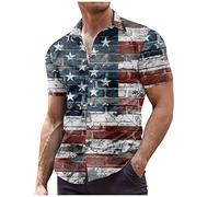 LILIHOT T-Shirts Für Herren, Leinenhemd Elegant Print Summer Tops Workout Sportbekleidung Freizeithemd Herren Freizeit T-Shirt Herren Lustig Clothing Arbeits T-Shirt