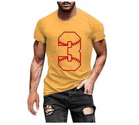 LILIHOT T-Shirts Für Herren Rundhals Summer Tops Schön Drucken Hemd Herren Sommer Leicht Dünn Wandershirt Herren Freizeithemd Herren Funktionsshirt Herren Kurzarm Entspannte Outdoor Hemd Herren