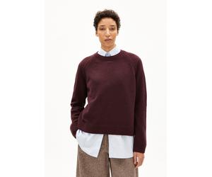 LILIRIAA REGLANA STRICKPULLOVER | recyceltem Woll-Mix - rot (M)