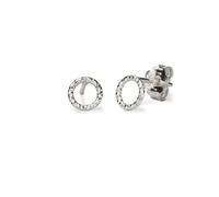 lille mus Ohrstecker 'Glitzer' 925 Silber (Silber)