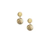 lille mus Ohrstecker 'Sonnenplättchen' (Gold)