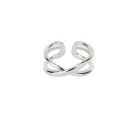 lille mus Ring 'Doppel' 925 Silber (Silber)