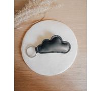 lille mus Schlüsselanhänger WÖLKCHEN Dunkelgrau