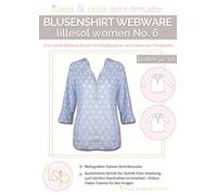 Lillesol & Pelle Schnittmuster women No6 Blusenshirt Webware Papierschnittmuster