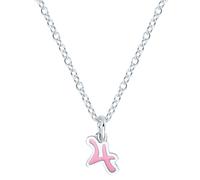 Lillifee Halskette 2035977 Silber 925/- mit Anhänger Blume und Zahl 4