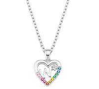 Lillifee Mädchen Buchstabenkette W 2027897 Silber Zirkonia bunt