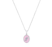 Lillifee Mädchen Halskette 2038745 Silber 925 mit Anhänger Emaille rosa