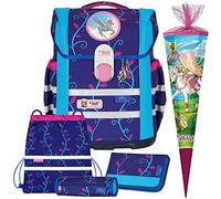 Lilly - Pegasus - McNeill Ergo MAC mit McAddy Schulranzen-Set 6tlg. mit SCHULTÜTE - PATCHIE GRATIS DAZU