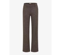 Raphaela by Brax Damen Marlenehose Style LILLYTH FLARED MARRONE, dunkelbraun, Gr. 38