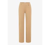 Raphaela by Brax Damen Marlenehose Style LILLYTH FLARED BROWN SUGAR, hellbraun, Gr. 44