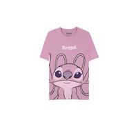 Lilo & Stitch - Angel - Short Sleeved T-Shirt, New pink, M