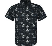 Lilo & Stitch Black Summer Kurzarmhemd multicolor in XL