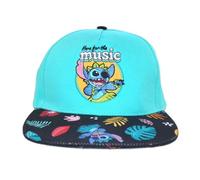 Lilo & Stitch Heroes Inc Curved Bill Cap Here for The Music Caps tzen