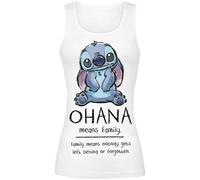 Lilo & Stitch Ohana Means Family Top weiß in XS