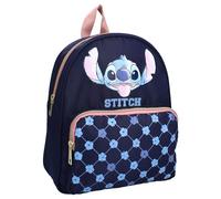Lilo & Stitch Rucksack STITCH Independent von Disney Rucksack für Jungen | Schule | Freizeit - Farbe Dunkelblau - Maße 30 x 25 x 10 cm, dunkelblau, Einheitsgröße