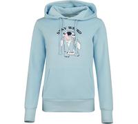 Lilo & Stitch Stay Weird Frauen Kapuzenpullover hellblau