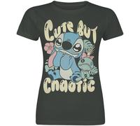 Lilo & Stitch Stitch Cute But Chaotic T-Shirt charcoal in XXL