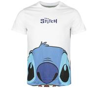 Lilo & Stitch Stitch Frauen T-Shirt weiß L