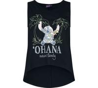 Lilo & Stitch Stitch Tank-Top schwarz in XXL
