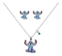 Lilo & Stitch Stitch Unisex Halskette silberfarben