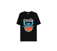 Lilo & Stitch Watermelon T-Shirt schwarz in L