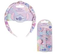 Lilo und Stitch Haarschmuck Sets, Scrunchies, Haarspangen, Haarreif, Beauty Accessoires, Mädchen Stitch-Geschenk, Mode, (Rosa)