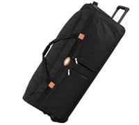LILOSAC Große Reisetasche mit Rollen, 90 cm, leicht, Nylon 900D, sehr robust - großes Fassungsvermögen, Hauptfach + Reißverschlusstaschen, Griff, Teleskopgriff, Sporttasche/Wochenendtasche, XXL-Tasche
