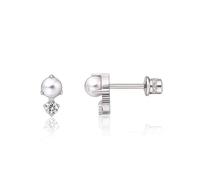 Limerencia Medizinische Titan Ohrringe | G23 Hypoallergen Gesundheitsstecker Ohrstecker mit Schraubverschluss, Nickelfreie Ohrringe für Damen, Mädchen und Kinder