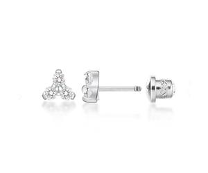 Limerencia Medizinische Titan Ohrringe mit Schraubverschluss, G23 Hypoallergen Gesundheitsstecker Ohrstecker, Nickelfreie Ohrringe für Damen und Mädchen