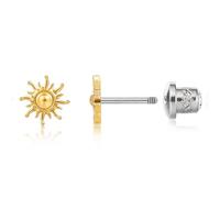 Limerencia Medizinische Titan Ohrstecker mit Schraubverschluss,G23 Hypoallergen Gesundheitsstecker Ohrringe,Zierliche Nickelfreie Ohrringe für Damen