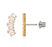 Limerencia Medizinische Titan Ohrstecker mit Schraubverschluss,G23 Hypoallergen Gesundheitsstecker Ohrringe,Zierliche Nickelfreie Ohrringe für Damen