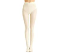 LIMHOO 40 Denier Velvet-Strumpfhosen für Damen Hoher Bund Transparente Feinstrumpfhosen Weiche Stretch-Leggings (Milch Weiß)