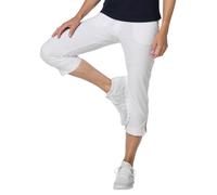 Limited Sports Capri Hose Carla (Stretch, schmal geschnitten) weiss Damen, Größe 34