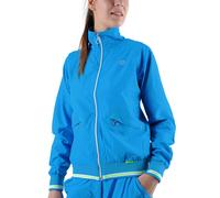 Limited Sports Trainingsjacke Vichy blau Damen, Größe S