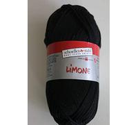 Limone Schoeller + Stahl 100 % Baumwolle 50 g Farbe 024-schwarz